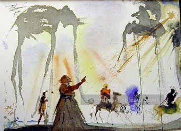 Omnes de Saba viene Salvador Dalí Pinturas al óleo